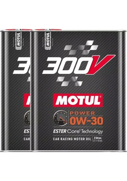 300V Power 0W30 2lt Motor Yağı (Üretim Tarihi: 2023)