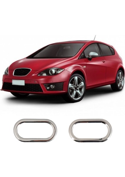 Seat Leon Uyumlu 2005-2012 Krom Sinyal Çerçevesi 2 Parça Paslanmaz Çelik fiyatları