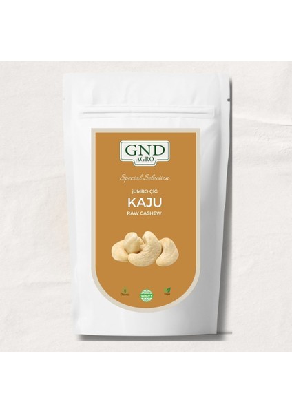 Kavrulmuş Jumbo Çiğ Kaju – 500 gr