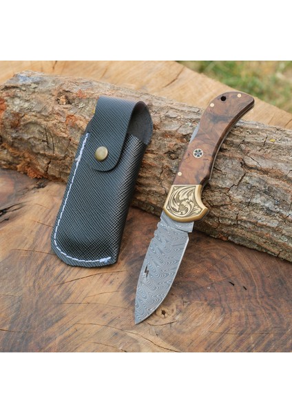 Katlanır Model 20 cm - Damascus Çelik fiyatları