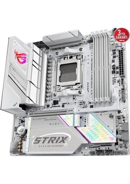 Rog Strıx B850-G Gamıng Wıfı7 Ddr5 Hdmı-Dp Typec Pcıe 5.0 Am5 Matx Beyaz fırsatları