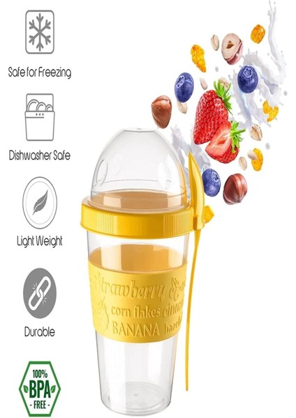 600ML Dökülmeyen Yemek Saklama Kabı, Bebek ve Diyet Için Taşınabilir Beslenme Kabı indirimleri