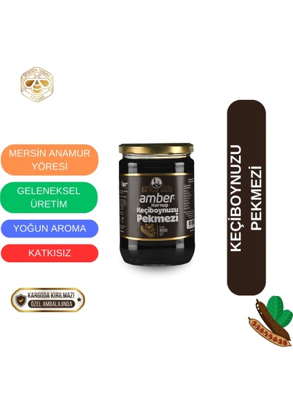 Dr. Fuat Balcı Amber 3'lü Pekmezler Paketi Keçiboynuzu 800GR, Üzüm 800GR, Dut 800GR modelleri