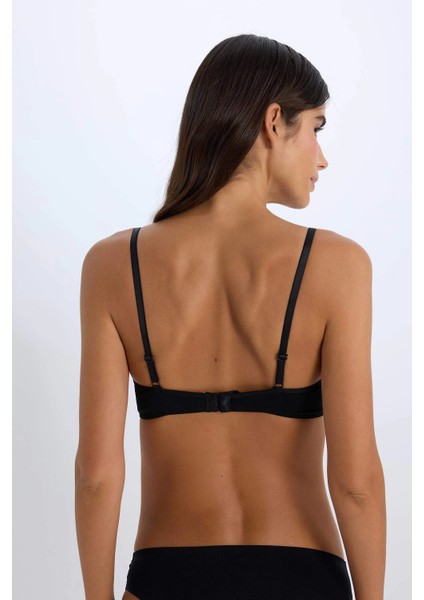 X9027 Siyah Pamuklu Comfort Pedli Bra-Fall In Love indirimleri