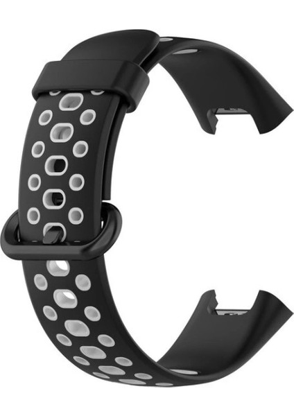 Xiaomi Redmi Watch 2 Spor Delikli Kordon - Siyah-Gri - NEONX7973-9309 modelleri