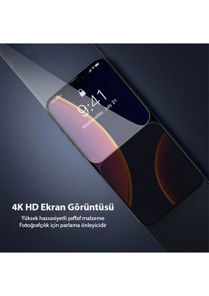 Baseus iPhone 13 Mini 0.23MM Gizlilik Hayalet Full Ekran Koruyucu 2 Adet SET-(1903) - NEONX6429-737 fırsatları