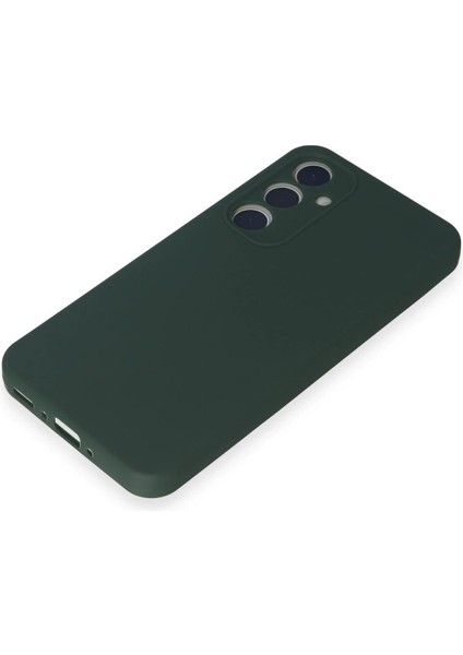 Samsung Galaxy A15 4g Kılıf First Silikon - Koyu Yeşil - NEONX6296-6472