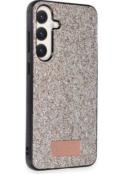 Samsung Galaxy A05S Bright Simli Kapak - Gold - NEONX7854-9802