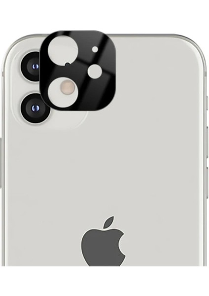 Iphone 12 6.1 3D Full Kaplama Tempered Cam Kamera KORUYUCU-(1903) - NEONX8888-3616