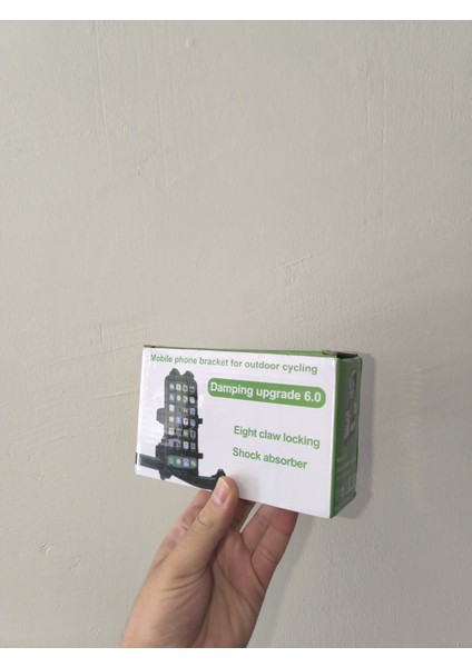 Titreşim Engelleyicili Ayna Bağlantılı Telefon Tutucu
