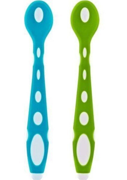 Renkli Silikon Mama Kaşığı, Çocuklar Için Güvenli ve Kullanışlı Tasarım