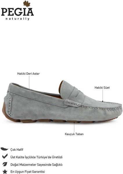 Hakiki Süet Erkek Loafer Ayakkabı 500901 fiyatları