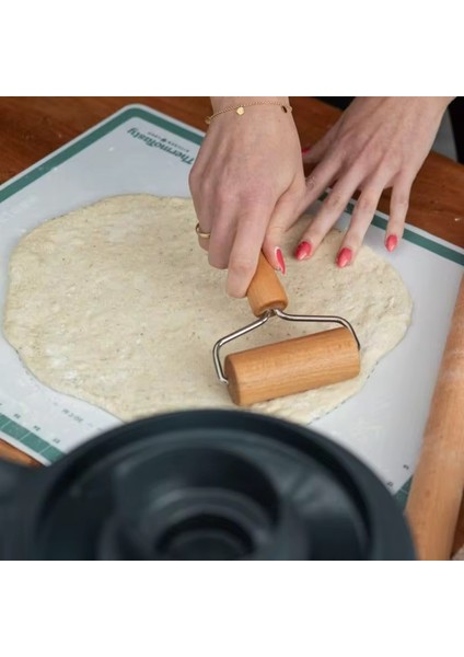 Ahşap Saplı Rulo Hamur Açıcı Merdane Pürüzsüz Oklava Pizza Börek Açma Silindir fiyatları