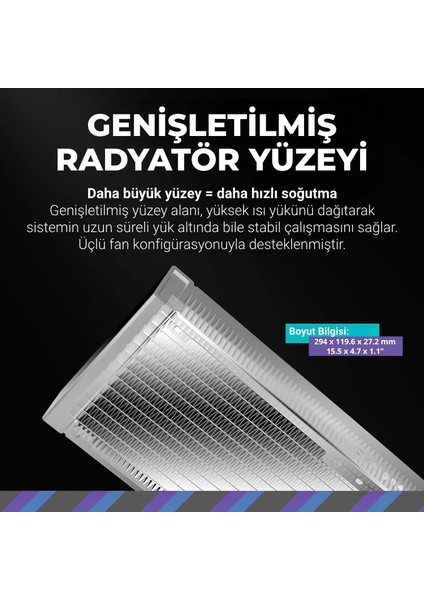 Masterliquid 360L Core ARGB White Beyaz 360MM Sıvı Soğutma İşlemci Sıvı Soğutucu