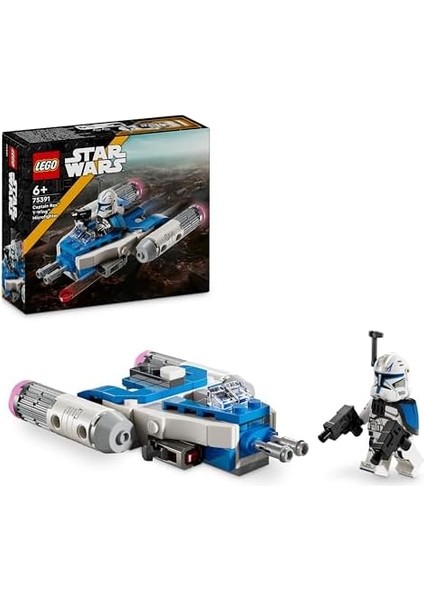 : Klon Savaşları Yüzbaşı Rex Y-Wing Mikro Savaşçı 75391-6 Yaş ve Üzeri Çocuklar Için Yaratıcı Oyuncak Yapım Seti (99 Parça) modelleri