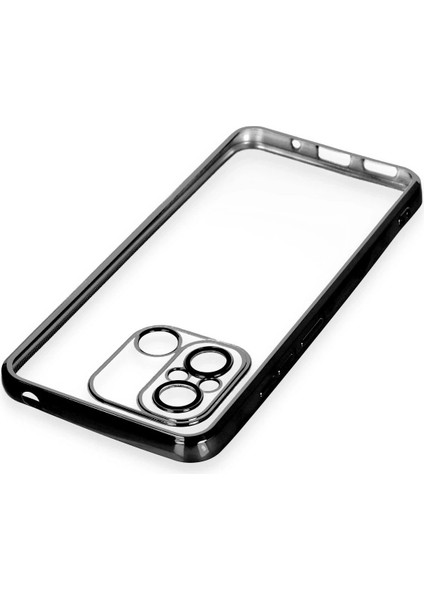Xiaomi Redmi 12C Kılıf Lensli Silikon - Siyah - NEONX2159-1559