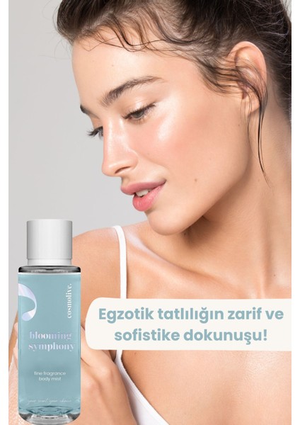 Vücut Spreyi Body Mist | Golden Honey | Blooming Symphony | Işıltılı | Ne mlendirici | Kadın | 250 ml