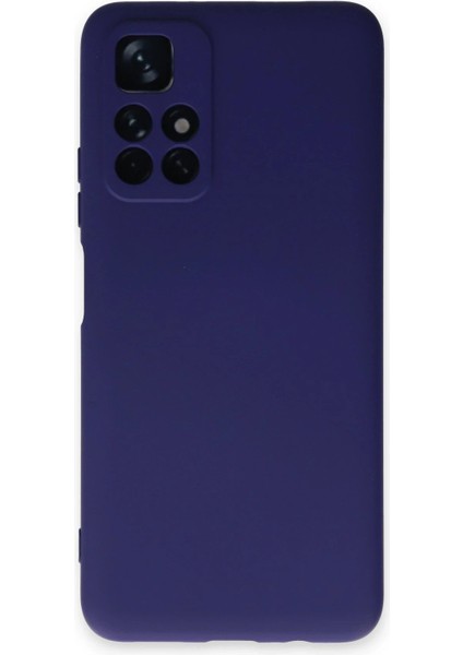 Xiaomi Redmi Note 11T Kılıf Nano Içi Kadife Silikon - Mor - NEONX8740-7953