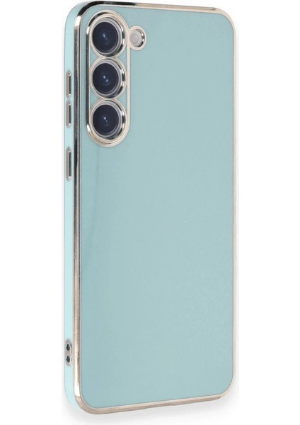Samsung Galaxy S23 Plus Kılıf Volet Silikon - Açık Yeşil - NEONX9590-5370