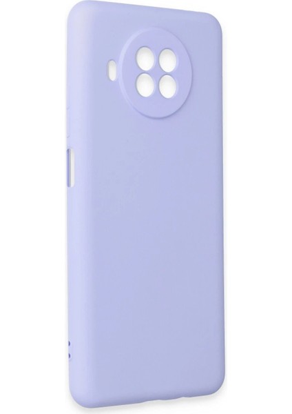 Xiaomi Mi 10T Lite Kılıf Nano Içi Kadife Silikon - Lila - NEONX1218-7100