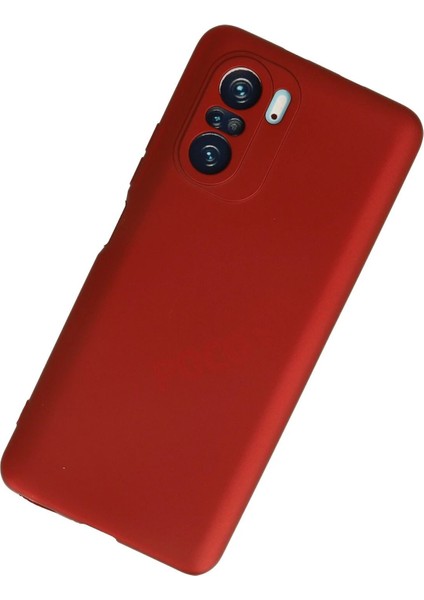 Xiaomi Poco F3 Kılıf First Silikon - Kırmızı - NEONX7493-2092