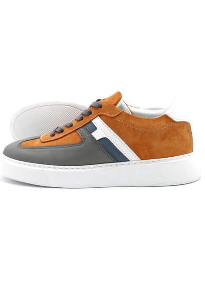 Revenna Model Erkek Hakiki Deri Orange Casual Ayakkabı modelleri