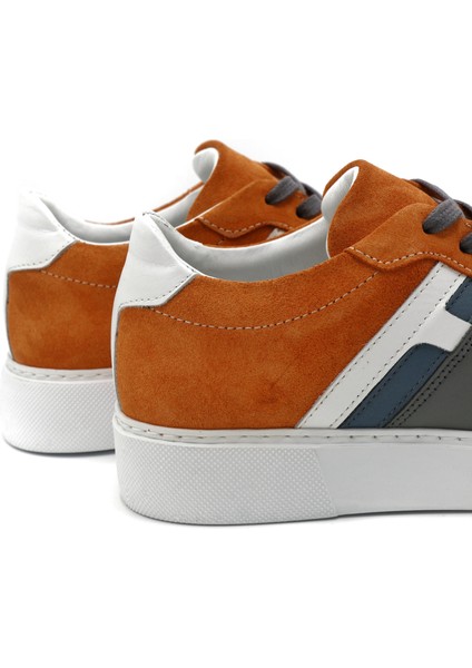 Revenna Model Erkek Hakiki Deri Orange Casual Ayakkabı fırsatları