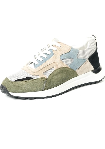 Cladius Model Gerçek Deri Erkek Sneaker - Erkek Günlük Spor Ayakkabı