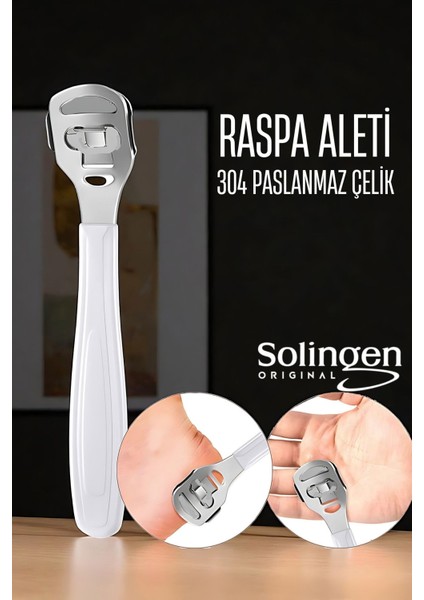 Ayak Taban Raspa Seti Solingen Profesyonel fiyatları