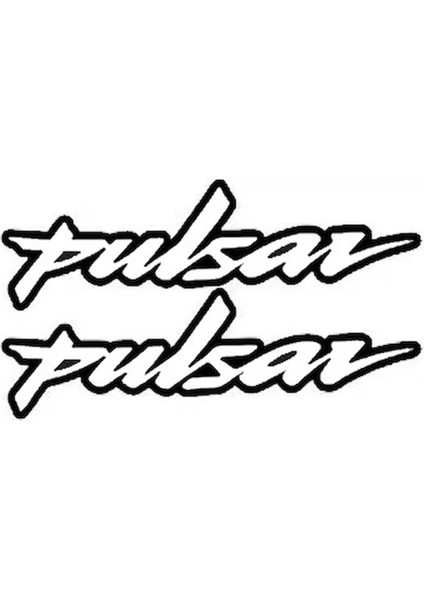 Pulsar Yazılı Arma Sticker