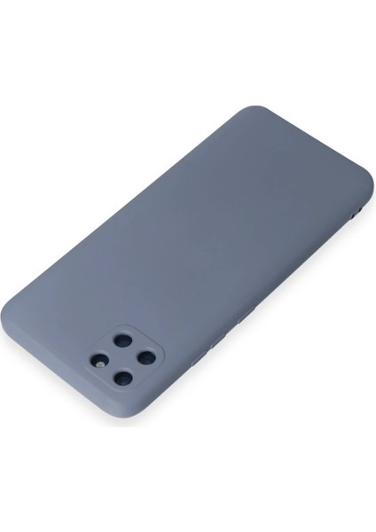 Realme C11 Kılıf Nano Içi Kadife Silikon - Gri - NEONX7498-1830