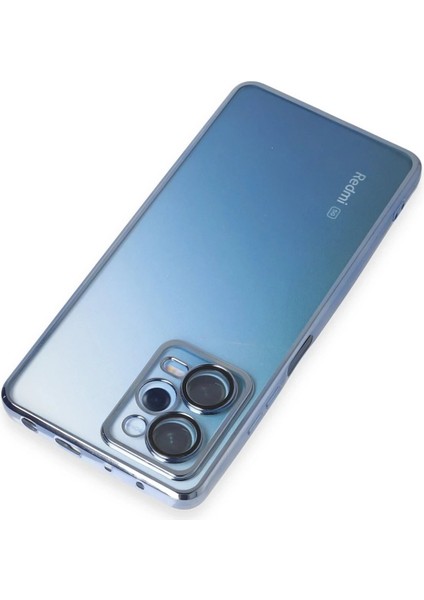 Xiaomi Redmi Note 12 Pro 5g Kılıf Lensli Silikon - Açık Mavi - NEONX8198-4077