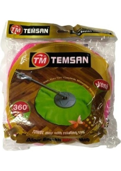 360 Derece Dönerli Vileda Yedek Havlu Ucu, Pratik ve Kullanışlı Temizlik Aksesuarı fiyatları