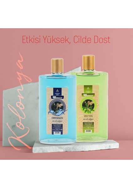 Zeytin Yaprağı Esanslı Kolonya – Baracco Akdeniz Esintisi 200 ml fiyatları