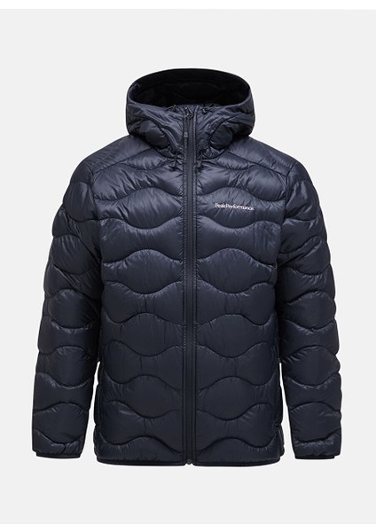 Siyah Erkek Kapüşon Yaka Mont G79621020_M Helium Down Hood Jacket
