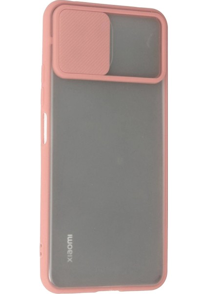 Xiaomi Mi 11 Lite Kılıf Palm Buzlu Kamera Sürgülü Silikon - Pembe - NEONX5017-5884 modelleri
