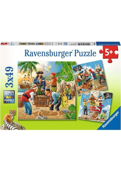 3X49P Puz Açık Deniz Macerası Yapboz