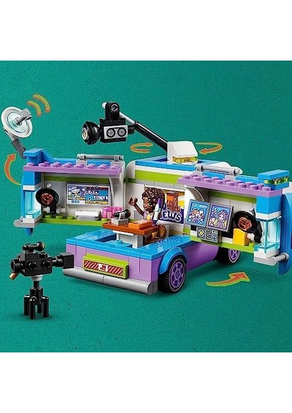 Friends Canlı Yayın Aracı 41749 Oyuncak Yapım Seti (446 Parça) modelleri