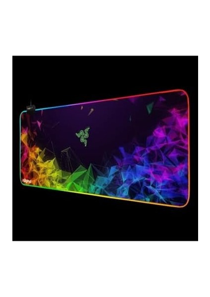 Rgb Oyuncu Mousepad Rgb Gaming 70 x 30 Oyuncu Mouse Pad Kaymaz Taban 4mm modelleri