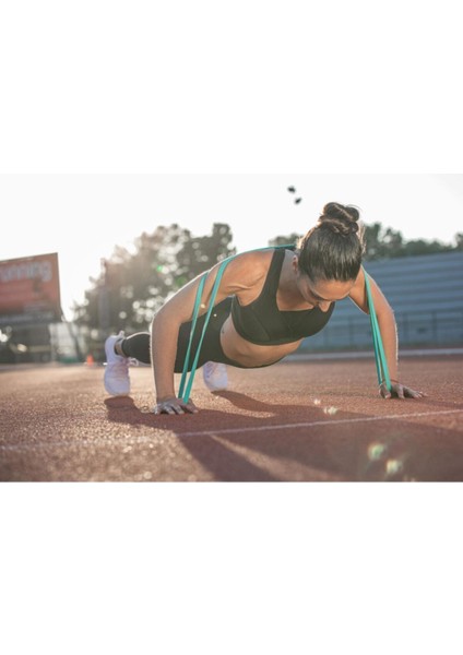 Kırmızı Direnç Lastiği, Güç ve Çeşitli Egzersizler Için 45 kg Cross-Training Bandı fırsatları