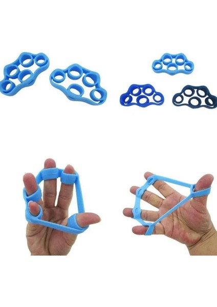 3'lü Direnç Lastiği Seti, El Güçlendirme ve Egzersiz Için 1-5 kg fiyatları