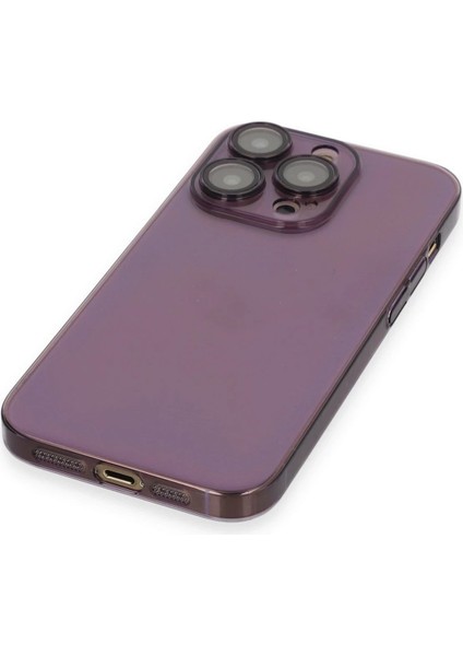 iPhone 13 Pro Max Kılıf Armada Lensli Kapak - Derin Mor - NEONX7474-8866