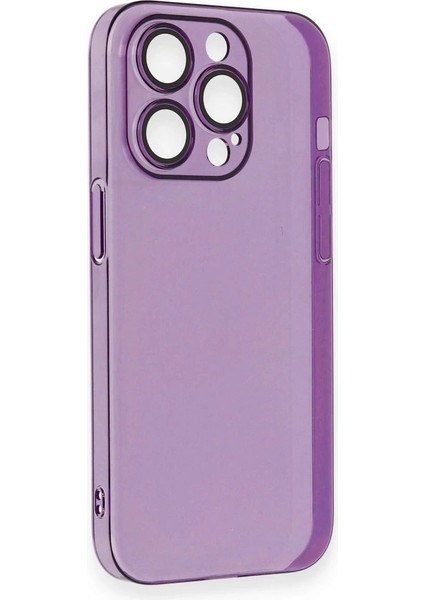 iPhone 13 Pro Max Kılıf Armada Lensli Kapak - Derin Mor - NEONX7474-8866