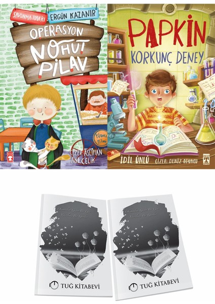 Operasyon Nohut Pilav ve Papkin Korkunç Deney + Hediyeli