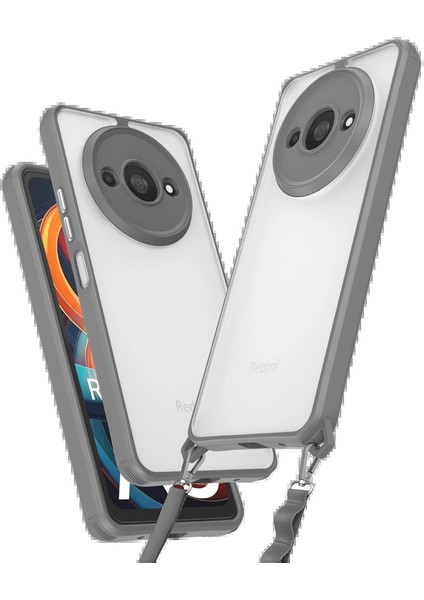 Xiaomi Redmi A3 4g Kılıf Penta Silikon Kılıf - Titan Gri - NEONX2989-5585 fırsatları