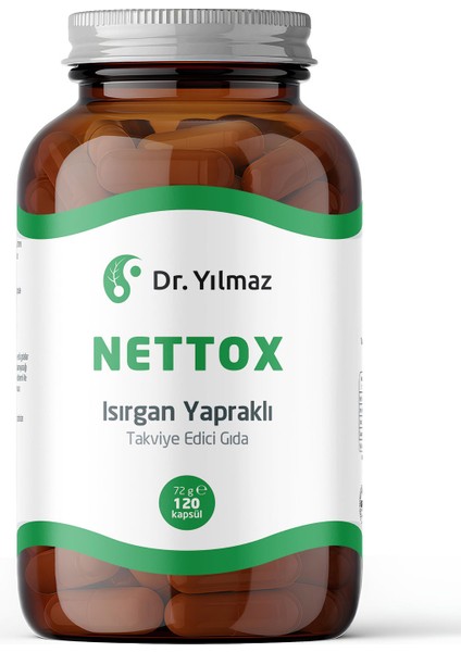 NETTOX ISIRGAN YAPRAKLI TAKVİYE EDİCİ GIDA