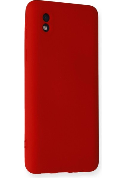 Samsung Galaxy A01 Core Kılıf Nano Içi Kadife Silikon - Kırmızı - NEONX8098-6325