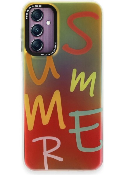 Samsung Galaxy A24 4g Kılıf Estoril Desenli Kapak - Estoril - 3 - NEONX4398-8113