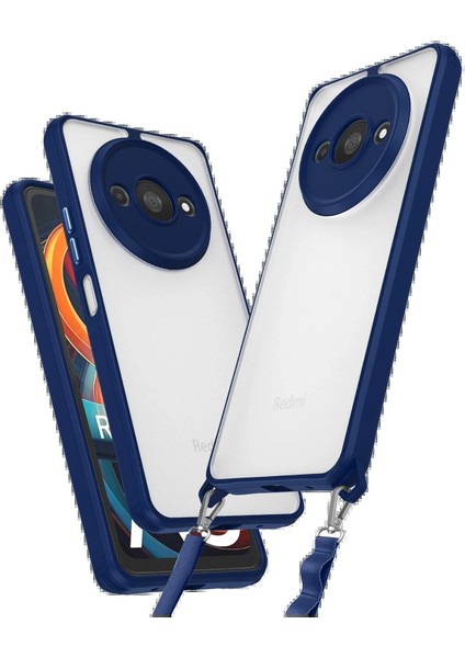 Xiaomi Redmi A3 4g Kılıf Penta Silikon Kılıf - Lacivert - NEONX7815-3152