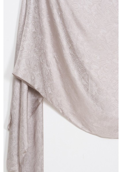 Moren Desen Shine Line Şal Vizon-Taş Rengi fiyatları